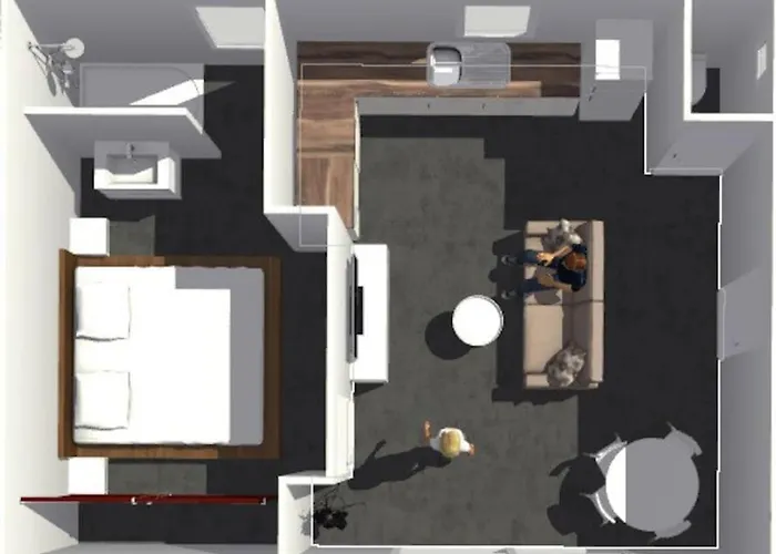 Appartement Du Des Miroirs Avec Piscine Privée Condette